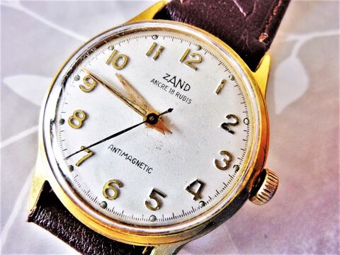 ZAND montre ébauche Suisse mécanique 1965 MEC0035 110 Metz (57)