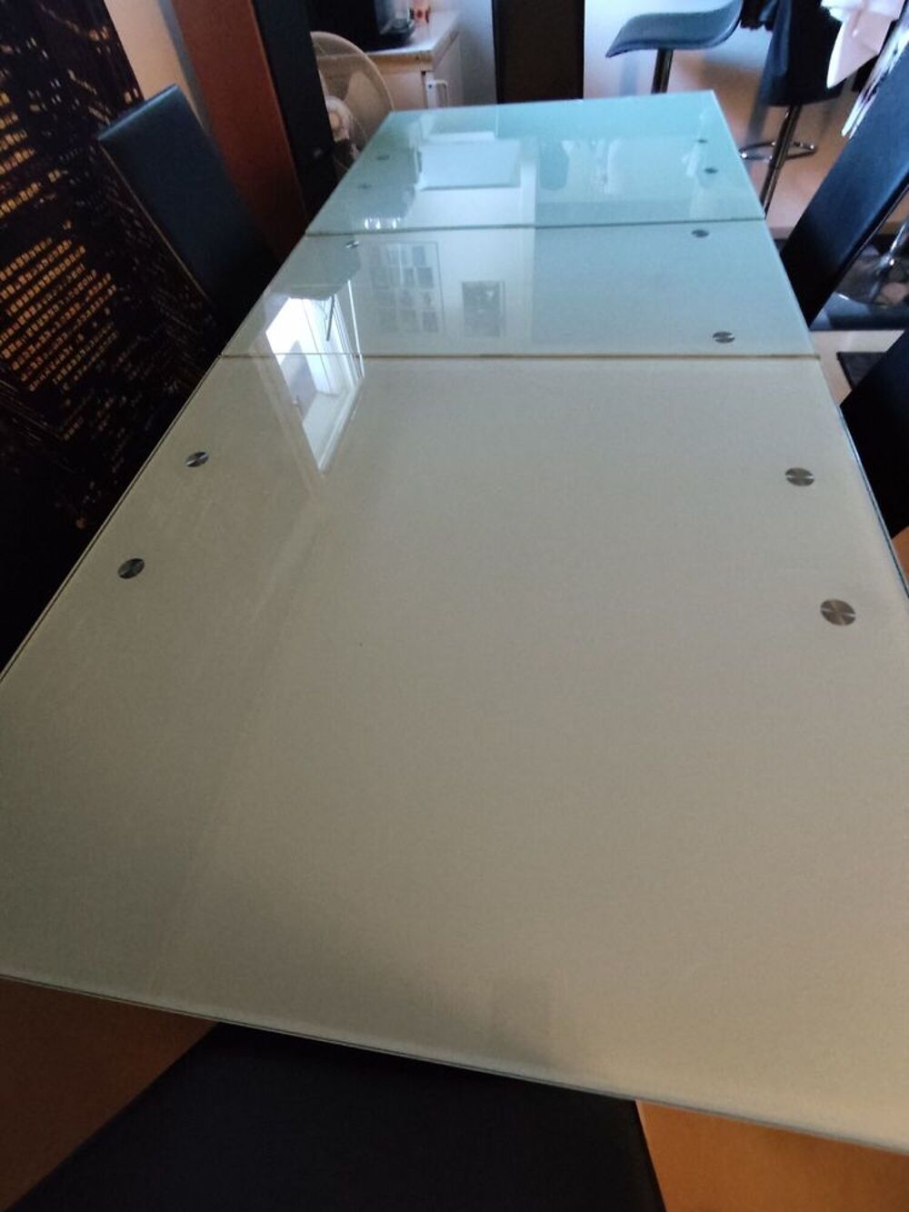 Table en verre extensible Meubles