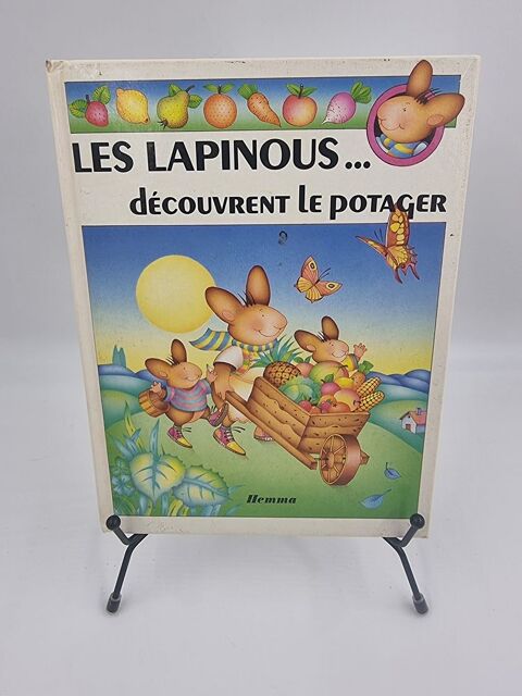 Livre enfant Les Lapinous? Dcouvrent le Potager 1 Vulbens (74)