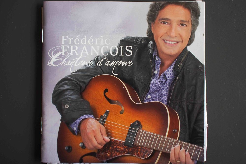 FREDERIC FRANCOIS, chanteur d'amour, CD et vinyles
