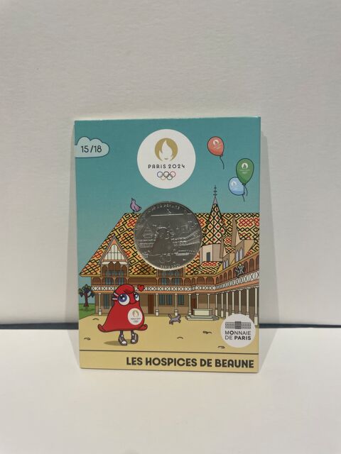 Collection JO 2024 10e Argent les Hospices de Beaune 15/18 25 Dourdan (91)