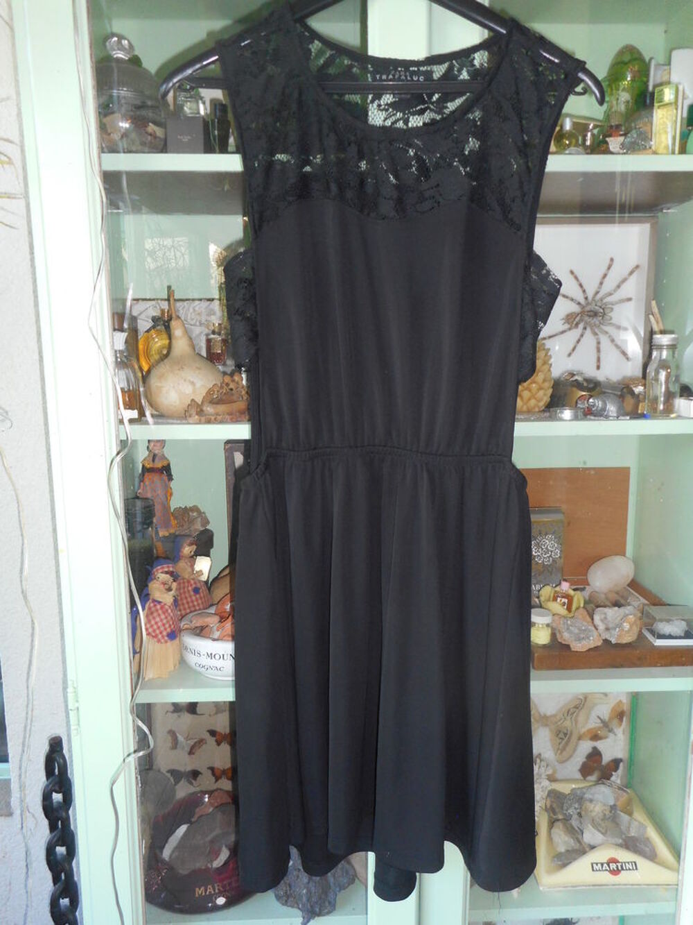 Robe noire sans manche Zara M V�tements