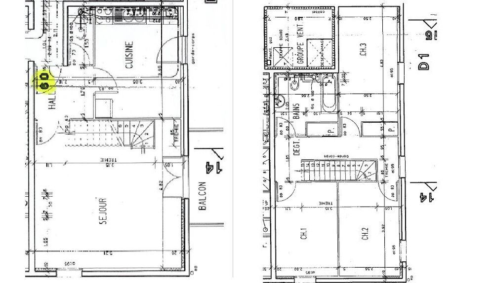 Vente Duplex/Triplex DUPLEX - ROANNE ? Quartier Mulsant Roanne