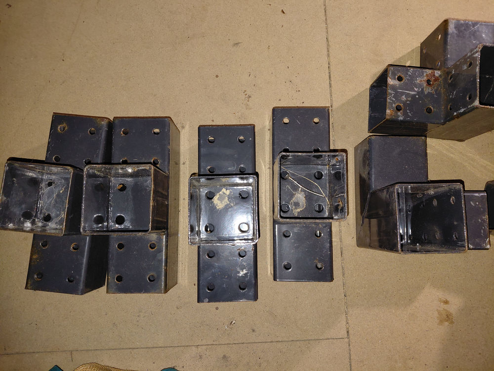 Pieds pour support pour piquets Bricolage