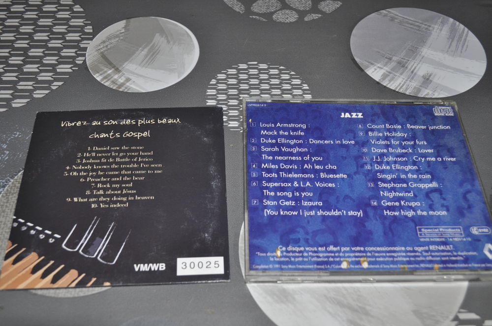 Lot de CD avec entre autre &quot;Christophe Al&eacute;v&ecirc;que&quot; Audio et hifi