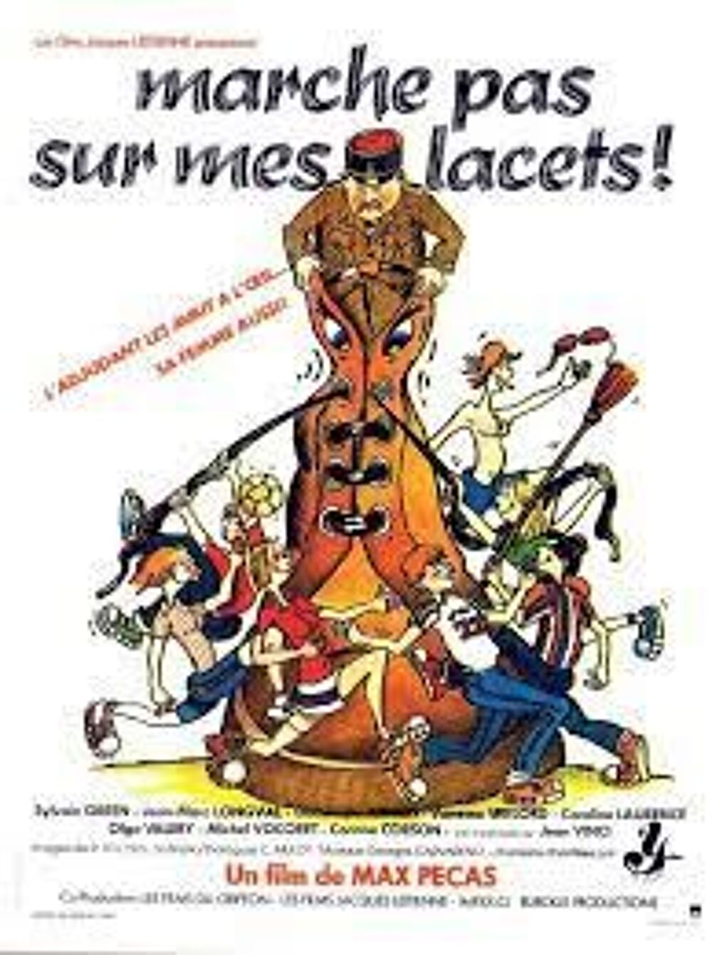 NE MARCHE PAS SUR MES LACETS max pecas DVD et blu-ray