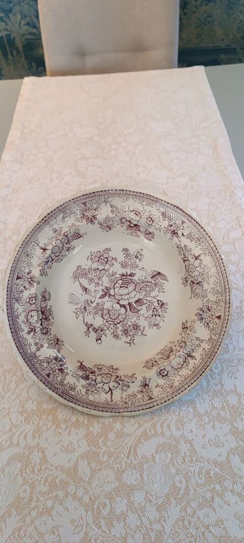 Assiette ancienne 10 Viriat (01)