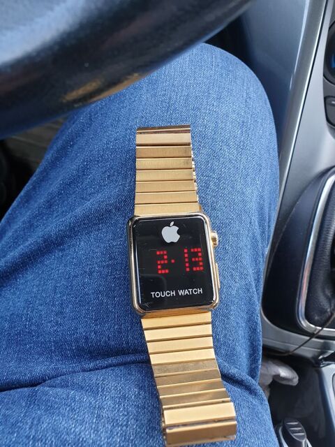 Montre Apple Watch Touch connecte iPhone 50 Bordeaux (33)