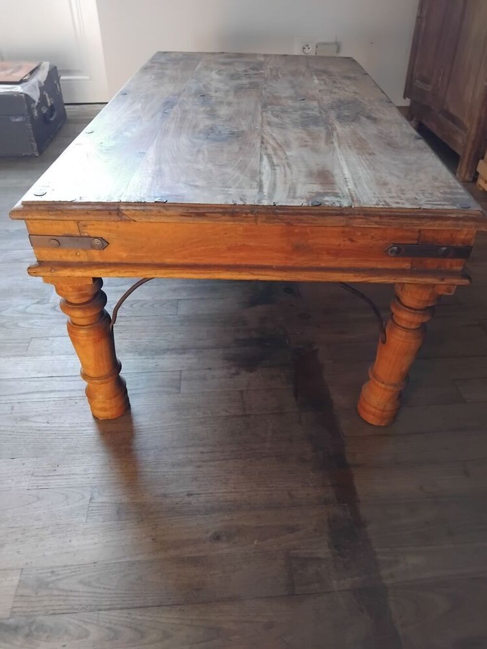Table basse teck massif Meubles