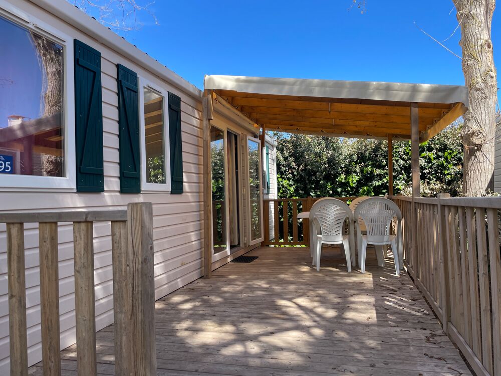   Mobil home XL 6 personnes à Vendres plage herault Languedoc-Roussillon, Vendres (34350)