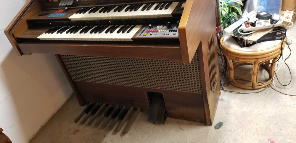 Orgue de Farfisa. Instruments de musique