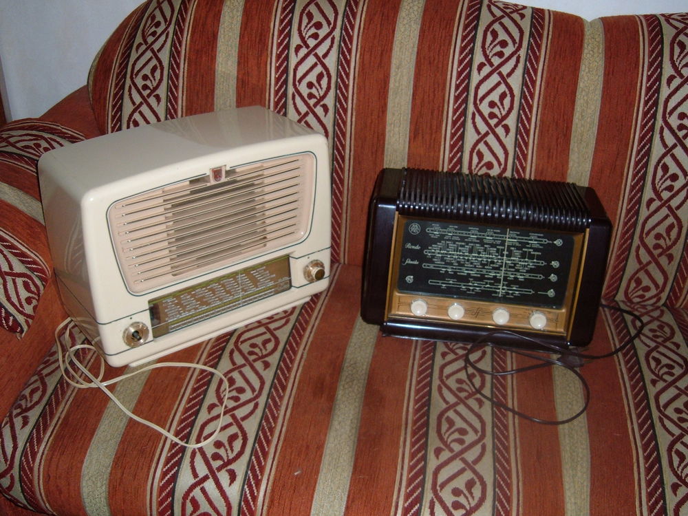 RADIO et TSF de 1930 &agrave; 1960 et r&eacute;cepteurs audio &agrave; tubes 
