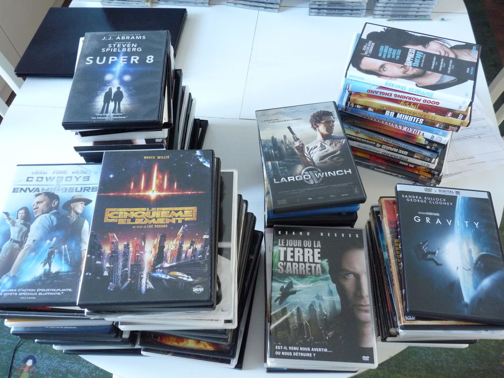 100 DVD &eacute;tat IRR&Eacute;PROCHABLE DVD et blu-ray