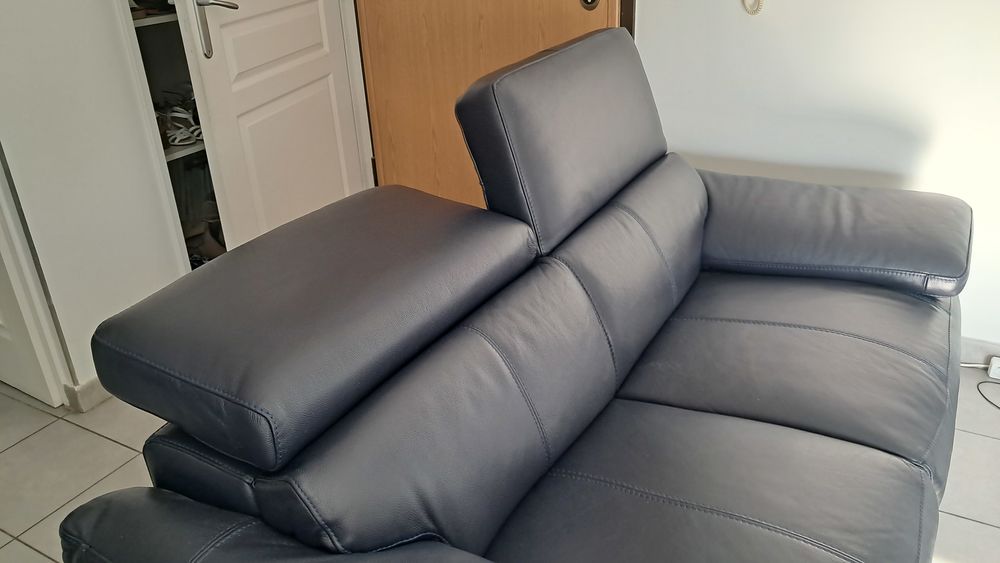 CANAPE CUIR 2 PLACES Meubles