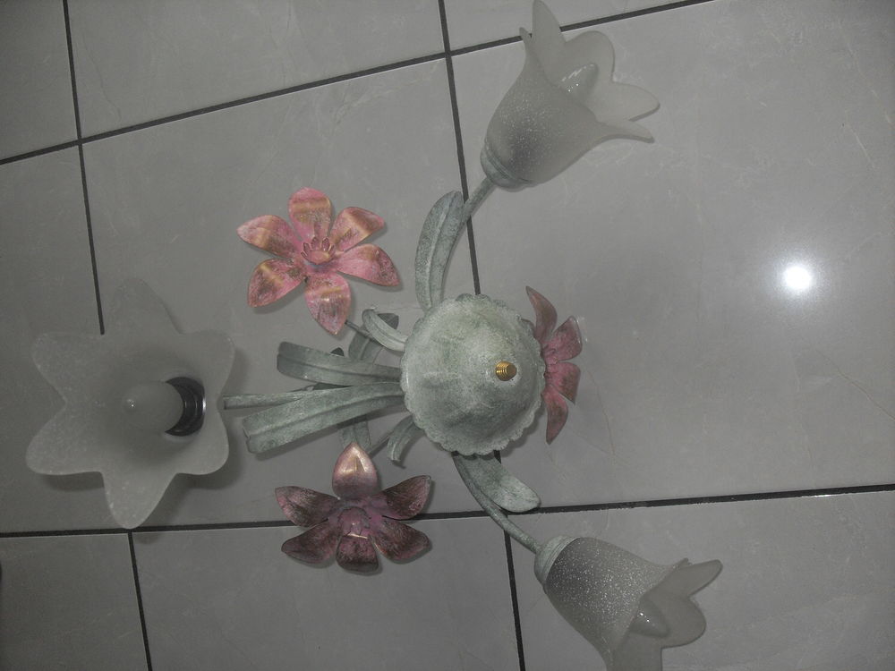 lustre "fleurs" Décoration