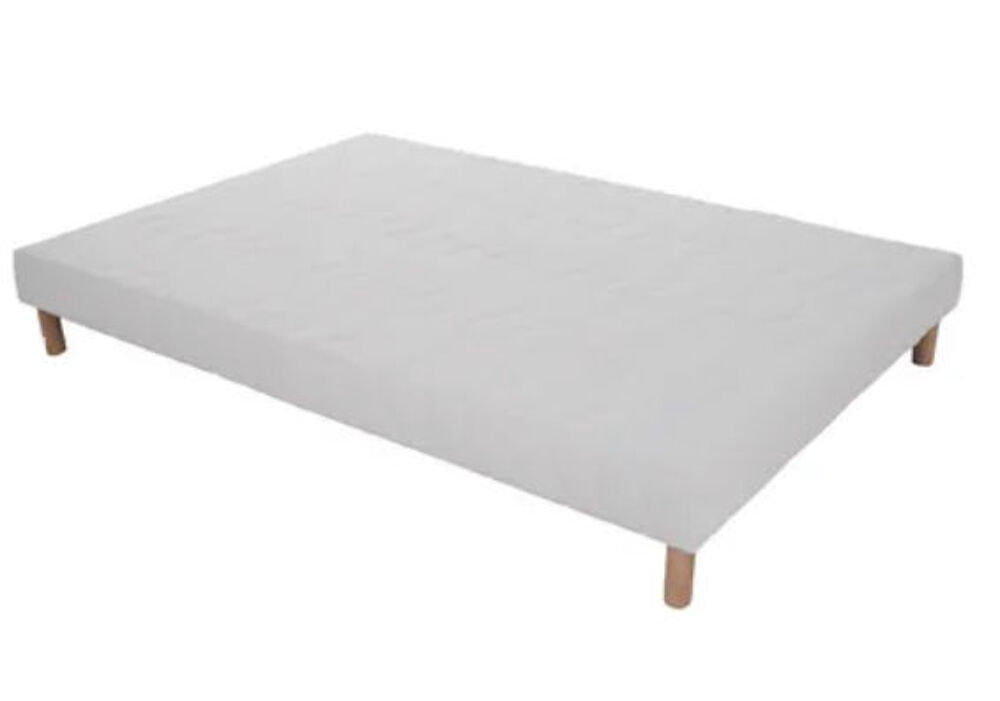 Sommier tapissier NEUF 140cm x 200cm avec pieds Meubles