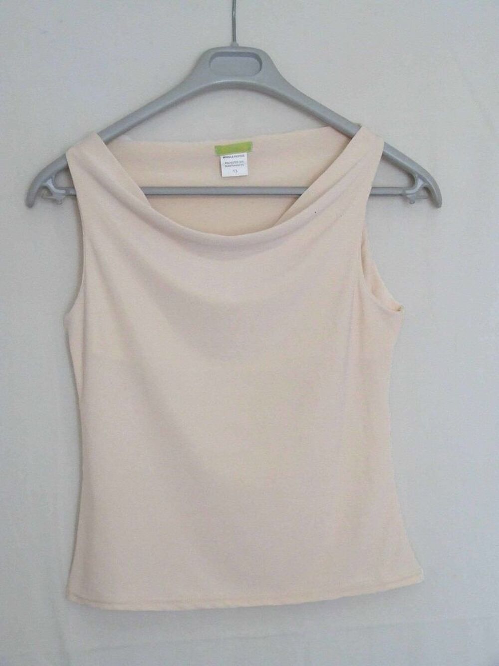 D&eacute;bardeur extensible, Beige, Taille 3 (38 40) TBE Vêtements