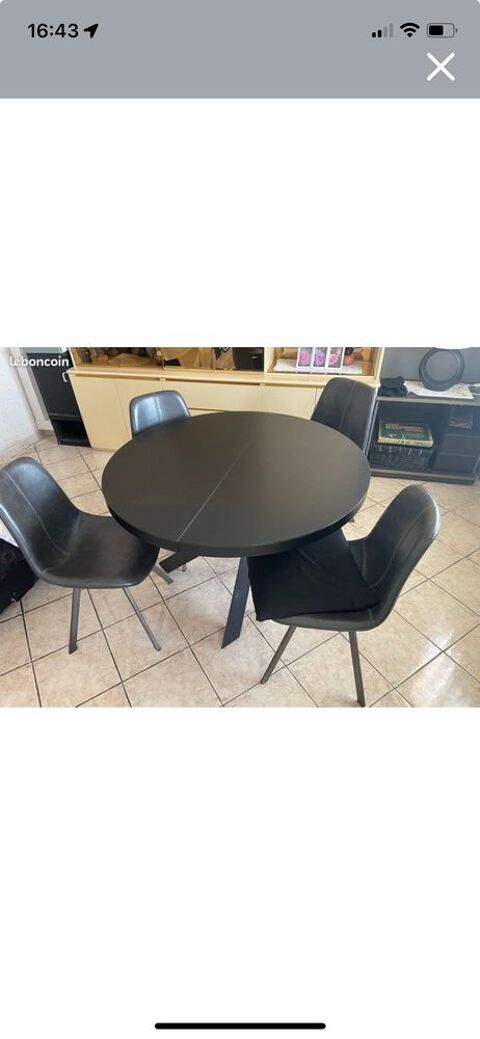 Table ronde extensible 300 Nice (06)