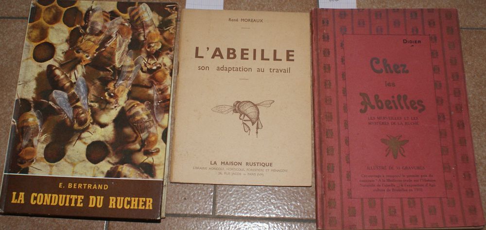 3 livres abeille apiculture Livres et BD