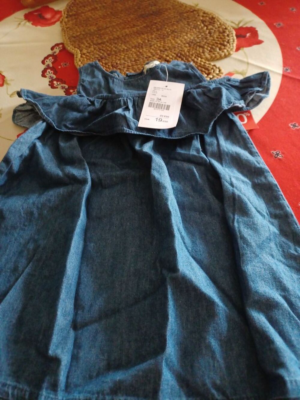 Robe en jean petite fille Vêtements enfants