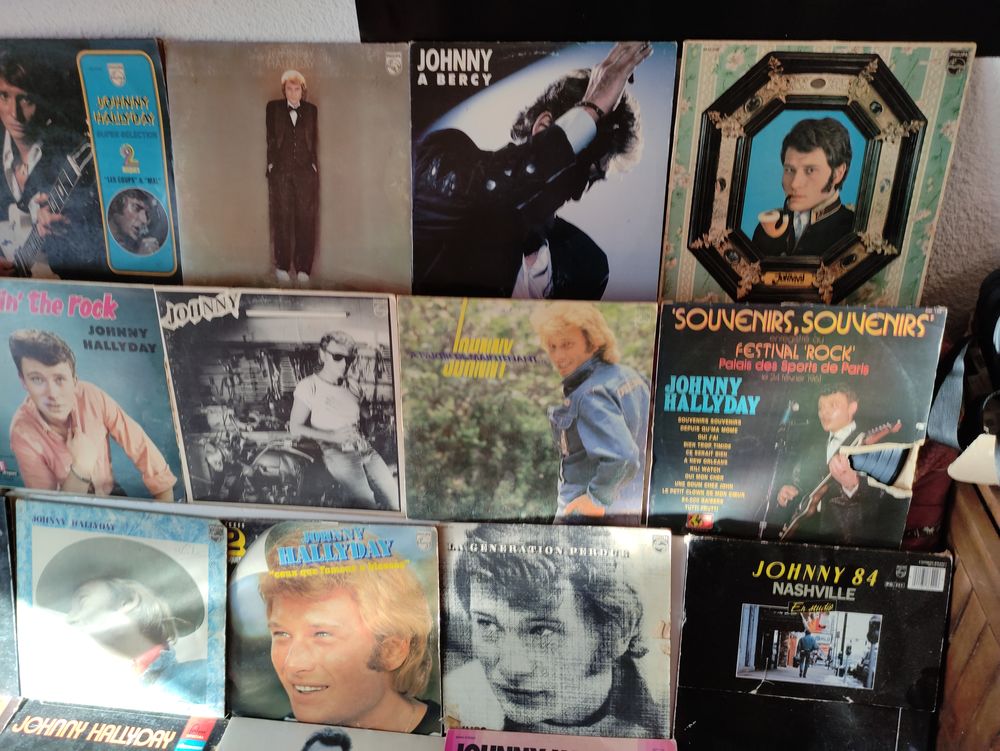 Vinyles 33t Johnny hallyday CD et vinyles