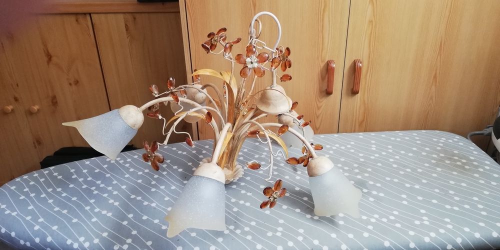 lustre suspendu 5 &eacute;clairages Décoration