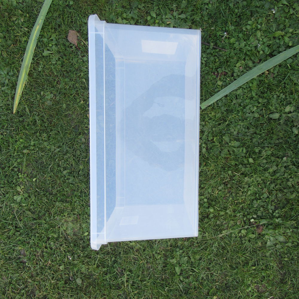 Bac de rangement plastique transparent 5 Bricolage