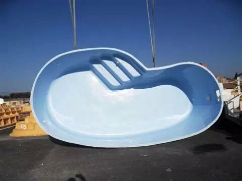 peinture piscine coque polyester blanche 2 compo = 140M car 250 Aubagne (13)