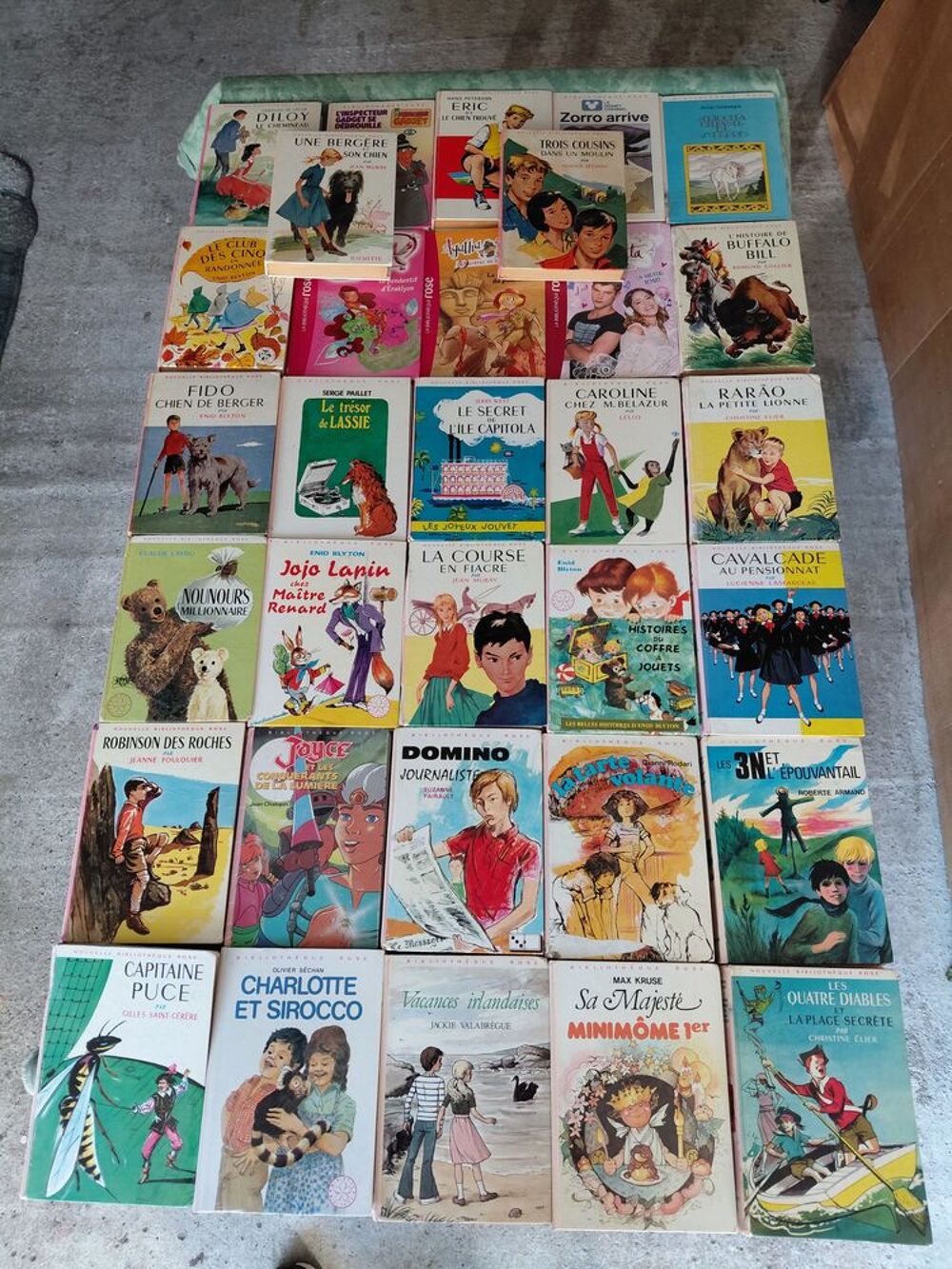 Minis- albums : bibliotheque verte et rose, en exelkent etat Livres et BD
