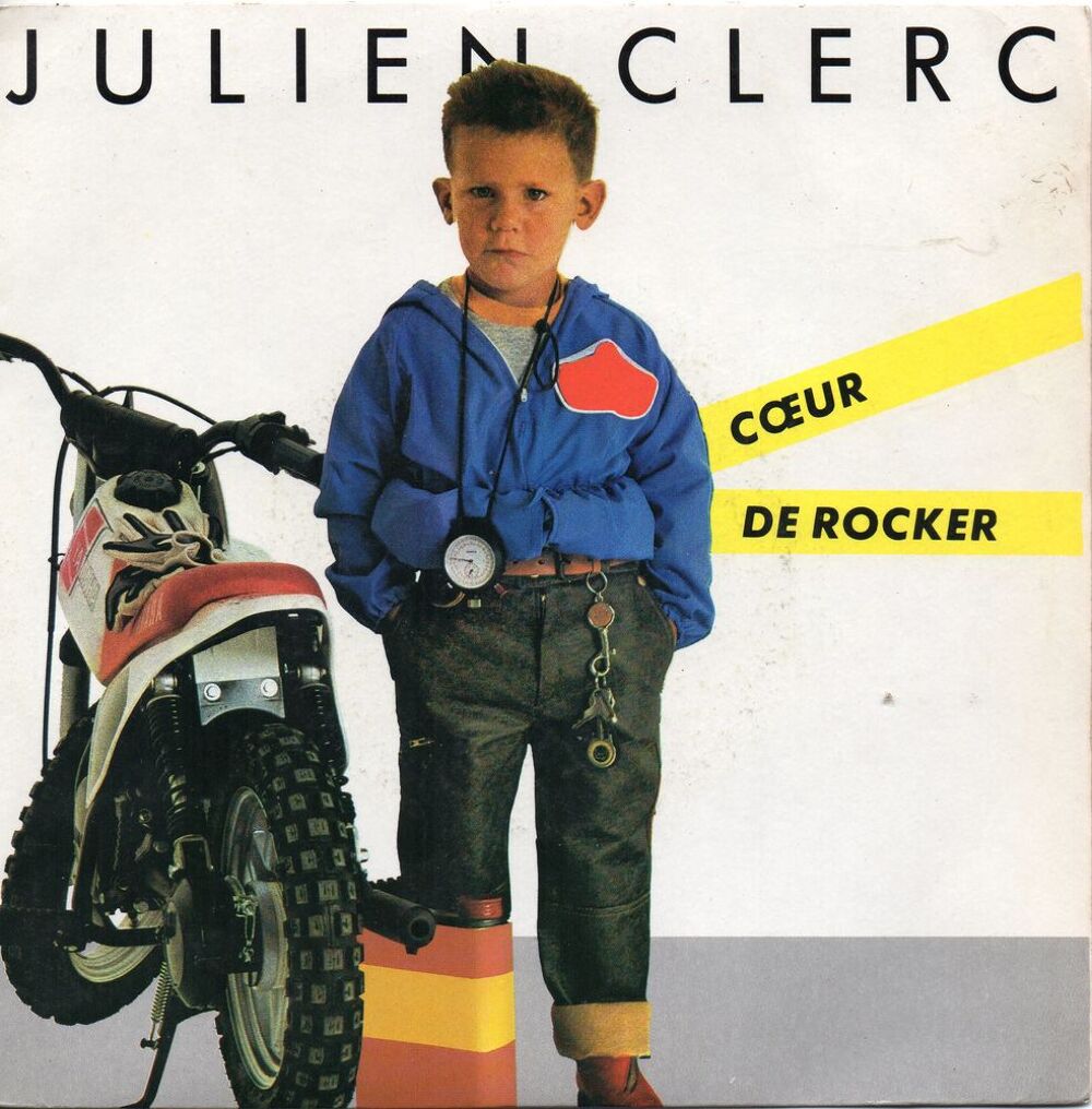 JULIEN CLERC / 9 X DISQUES VYNIL 45 TOURS / CD et vinyles