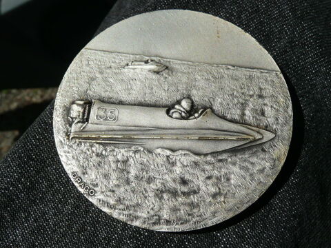 Médaille Drago bateau de course Hydroplane 25 Bordeaux (33)