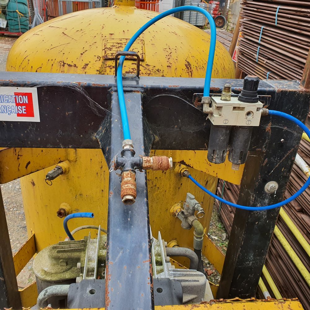 COMPRESSEUR Jaune AGRICOLE - Pour Prise de Force Bricolage