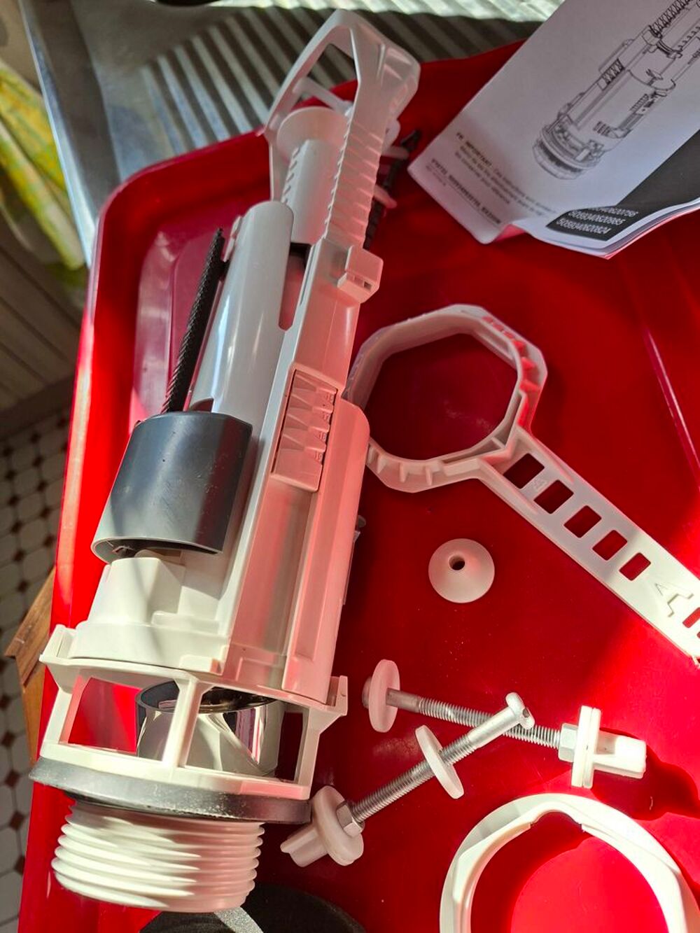 M&eacute;canisme de chasse d'eaux Bricolage