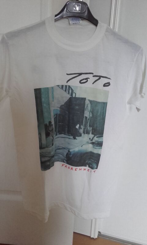 T-Shirt : Toto - Fahrenheit European Tour '87 - Taille : L 250 Angers (49)