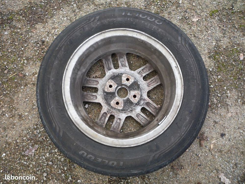 Jante/pneu Toledo (G)
175/70 R 14 84T Bricolage