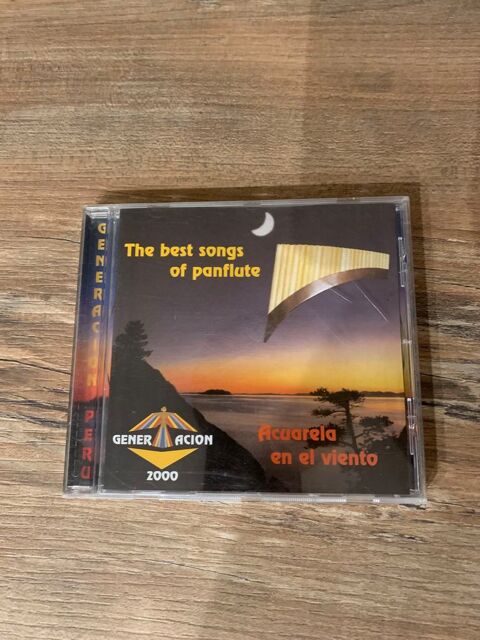 CD The best songs of panflute     Acuarela en el 3 Saleilles (66)