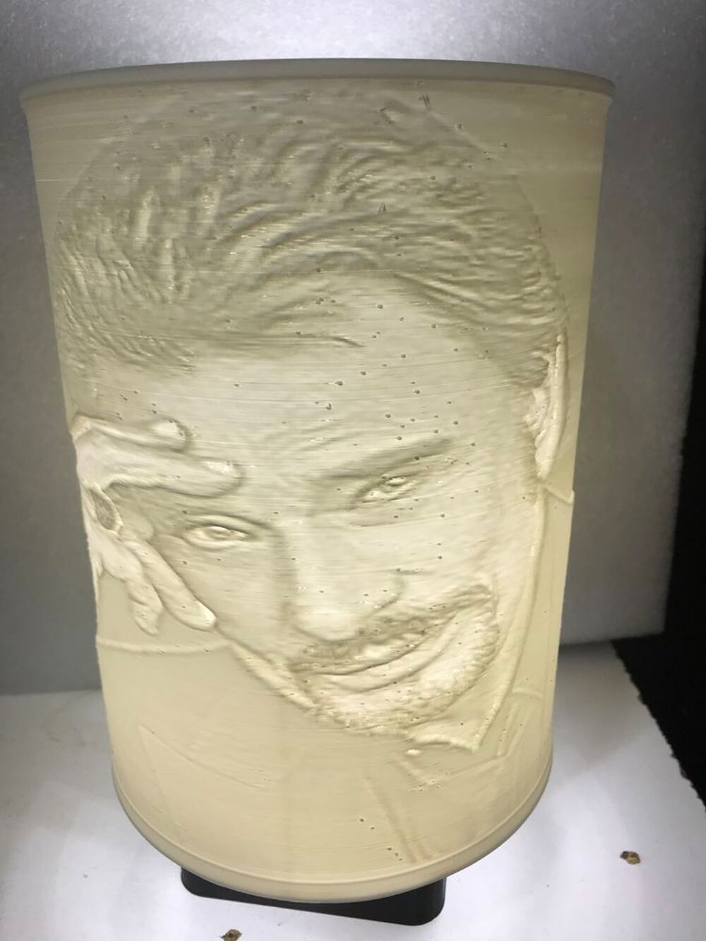 Lampe chanteur Johnny HALLIDAY led en 220v Dcoration