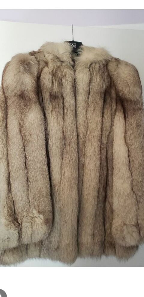 Veste fourrure  Renard bleu argenté. 150 Villiers-sur-Marne (94)