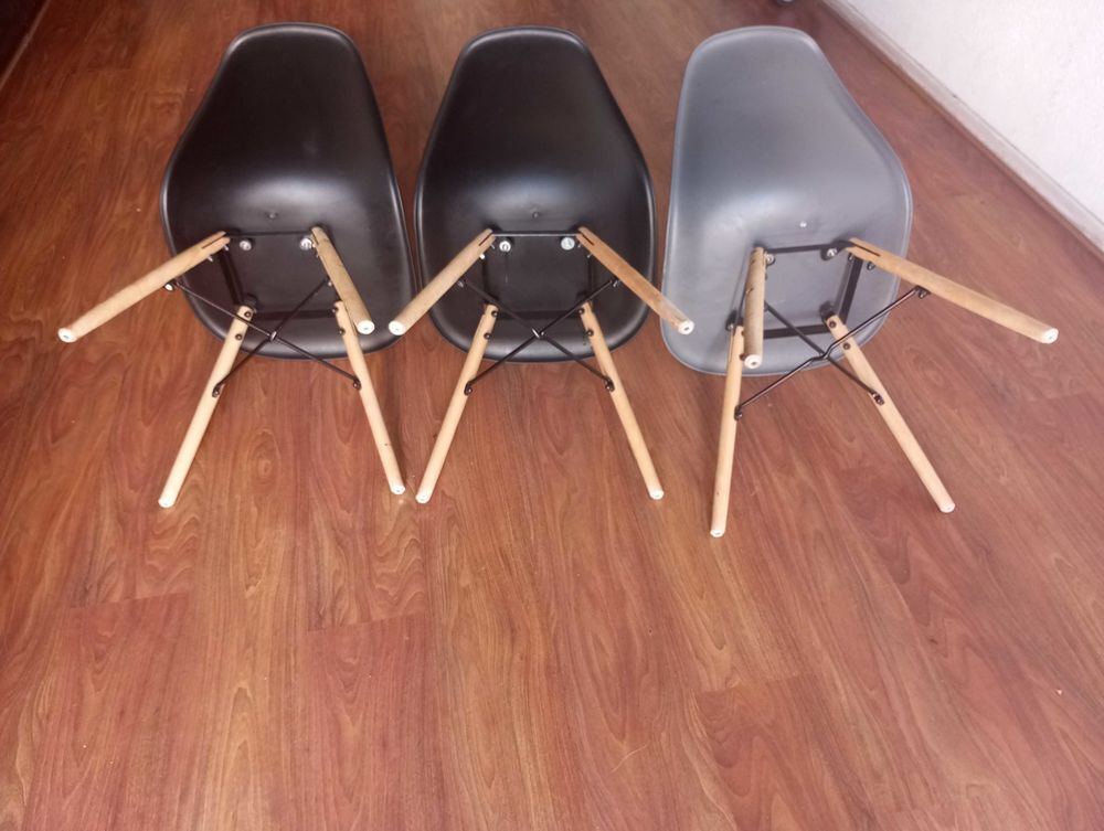 Lot de 3 chaises scandinave Meubles