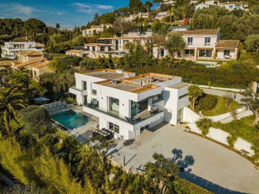 Vente Villa VILLA CALIFORNIENNE hauteurs de Cannes, 5ch vue mer 4km gare Le cannet