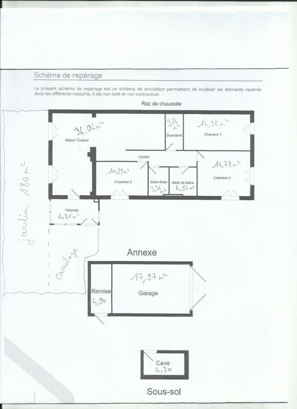 Vente Appartement Charmant appartement avec jardin, T4, 100m2, garage, 2 caves Châtelguyon