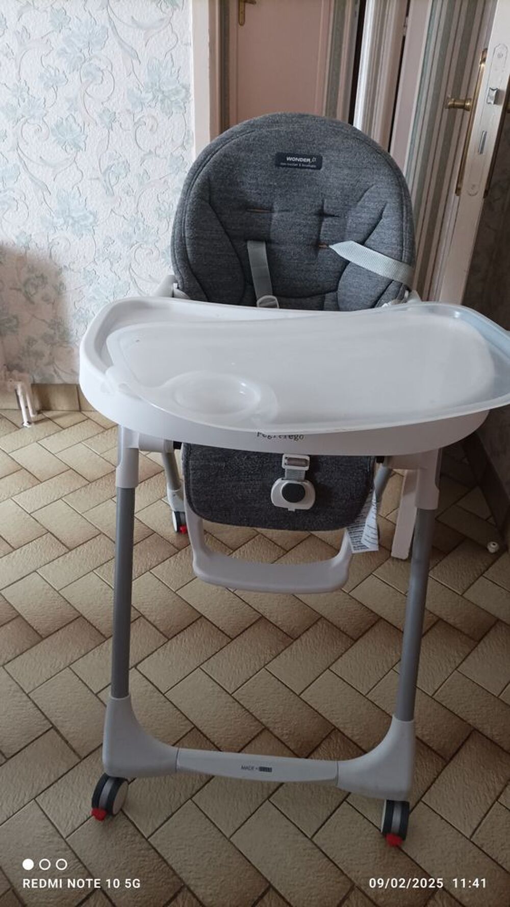 Chaise haute de marque Peg Perego Puériculture