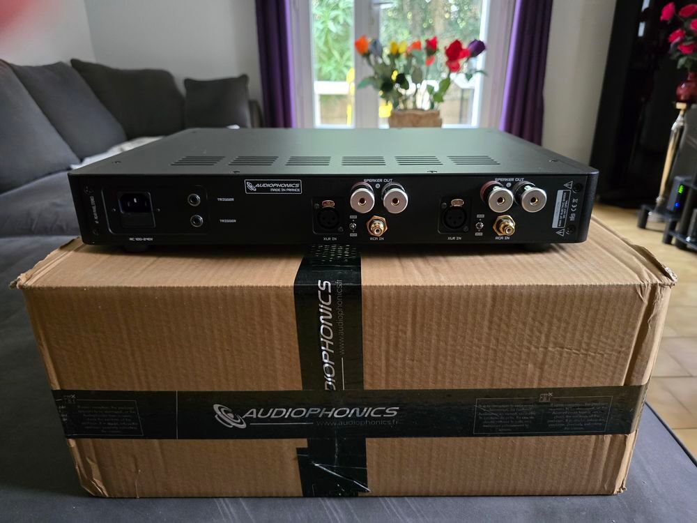Ampli AUDIOPHONICS HPA-S400ET Class D St&eacute;r&eacute;o Purifi Audio et hifi