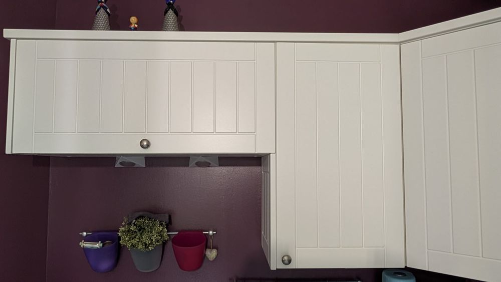 MEUBLES DE CUISINE EN BOIS BLANC Meubles
