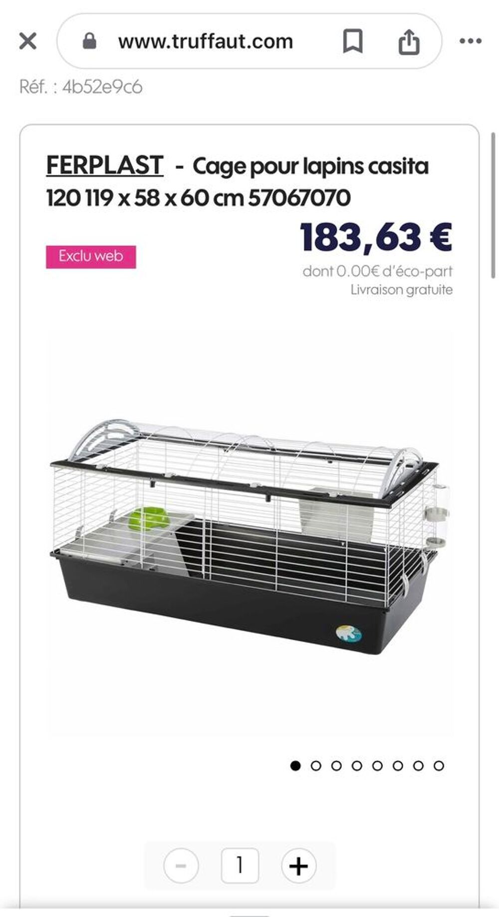 Cage/enclos Meubles