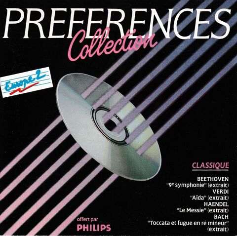 CD  Beethoven  Verdi  Haendel  Bach - Objet Publicitaire 10 Antony (92)