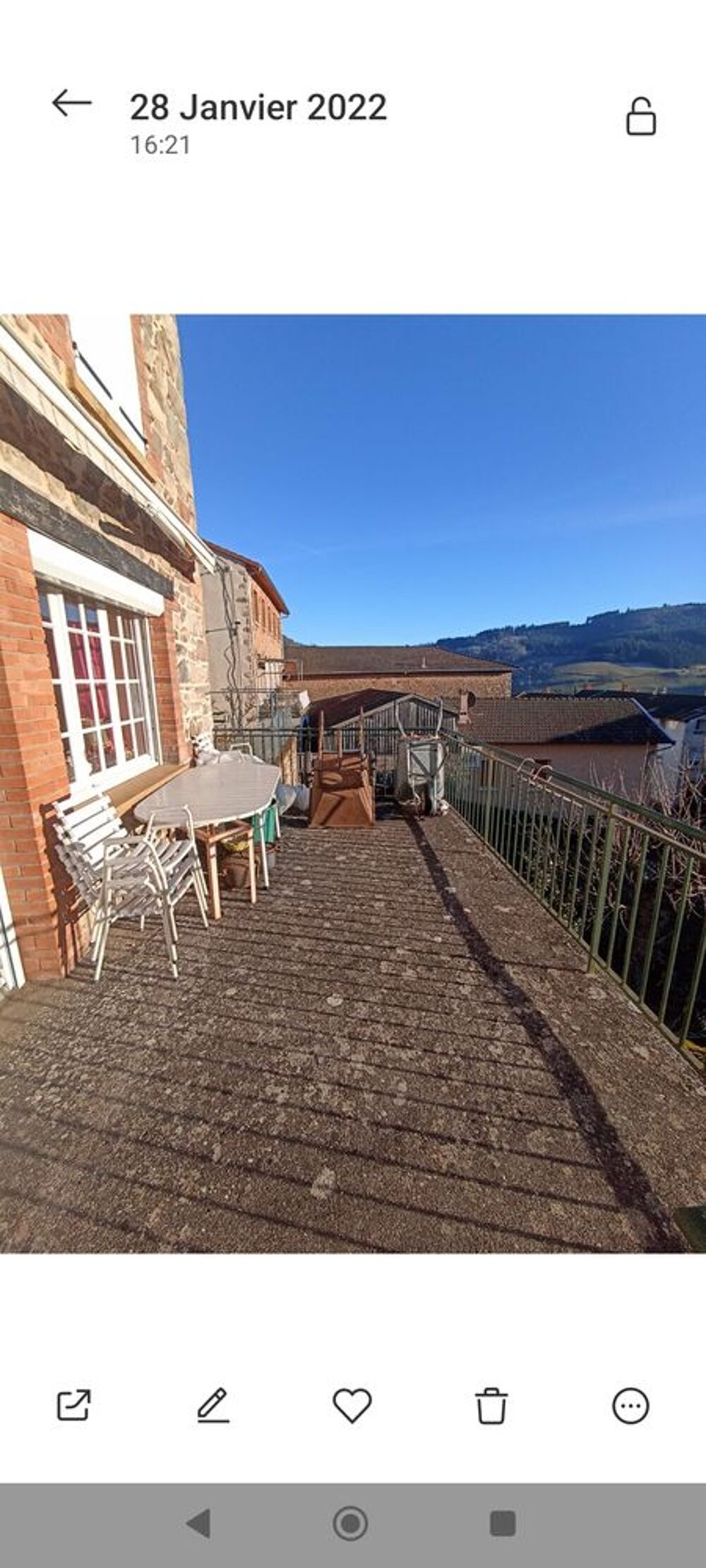Vente Maison 2 Triplex indépendants caves terrasses et jardins plein sud Saint-just-d'avray