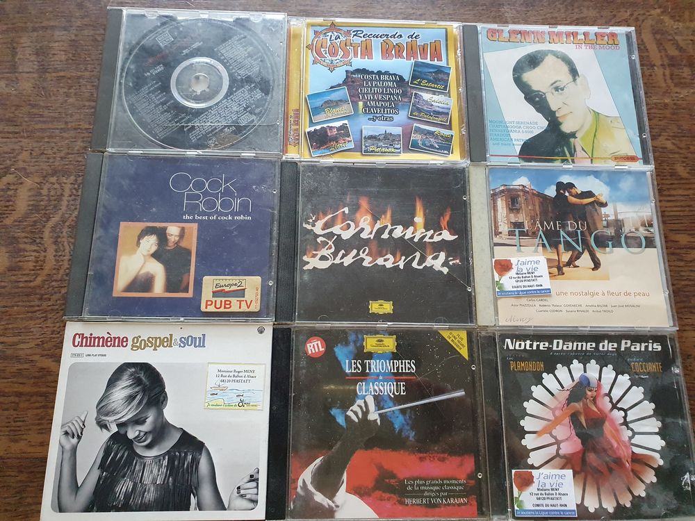 CD CD et vinyles