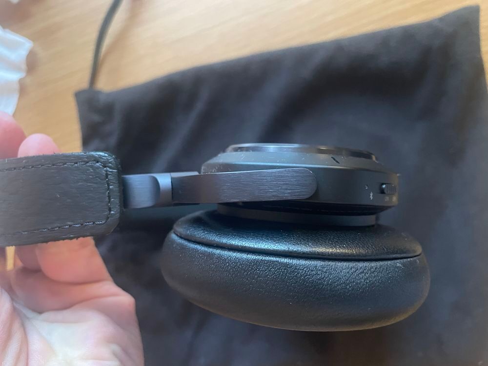 Casque Bang&amp;Olufsen H9 3eme g&eacute;n&eacute;ration, cuir noir mat Audio et hifi