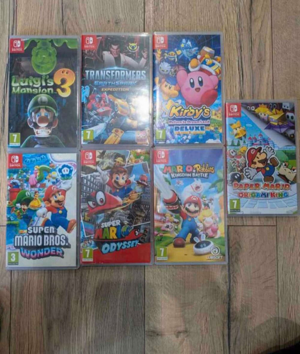 Nintendo Switch Consoles et jeux vidéos